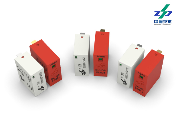 DXH06-FD系列 交流385-680V直流505-900V 中普PCB板載防雷器 DXH06-FD系列 交流385-680V直流505-900V 中普PCB板載防雷器
